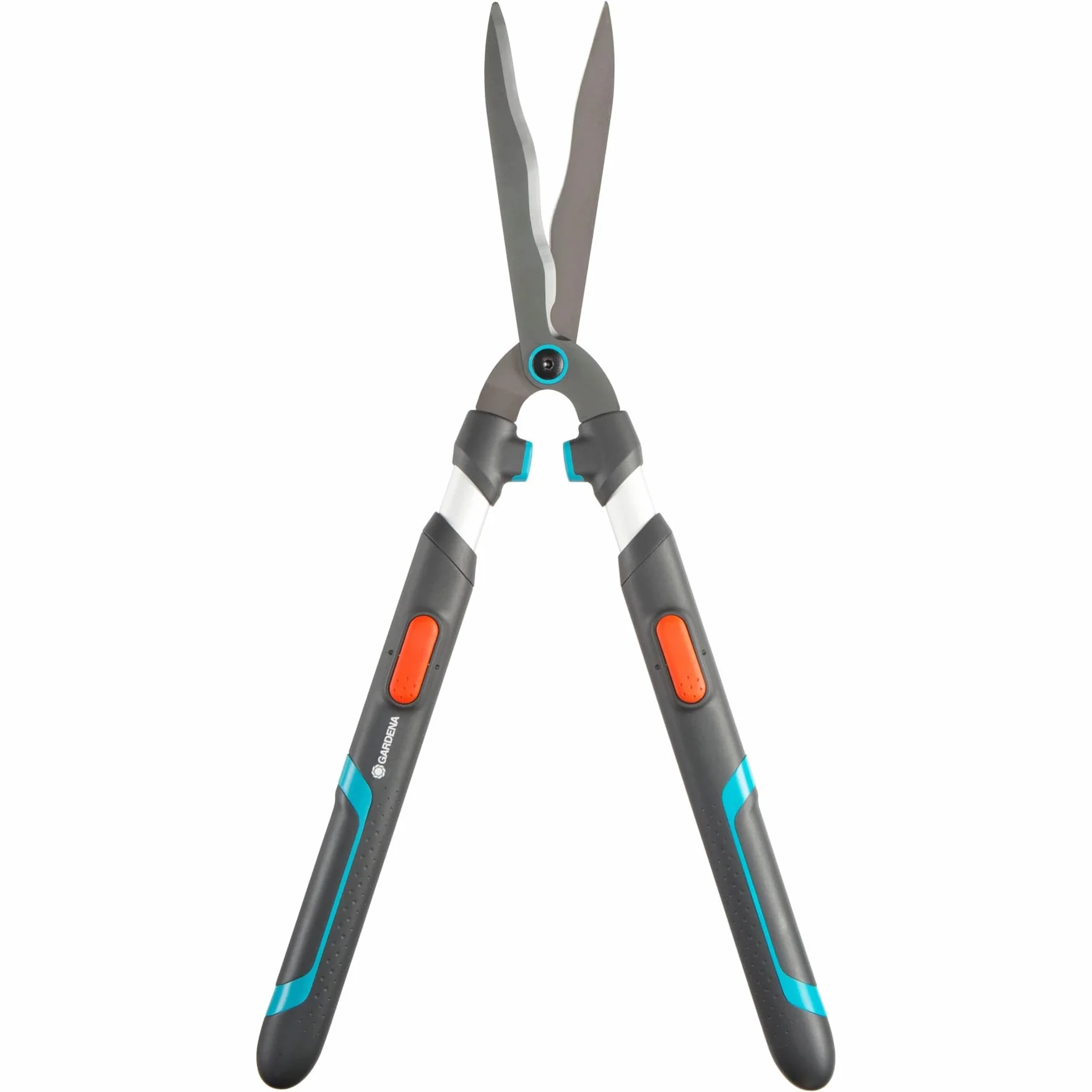 Gardena Taille-Haies TeleCut Ciseaux de Jardin légers pour la Coupe de Haies élevées, 23 cm, Bras de Levier télescopique, poignées en Aluminium Ergonomique (12304-20)