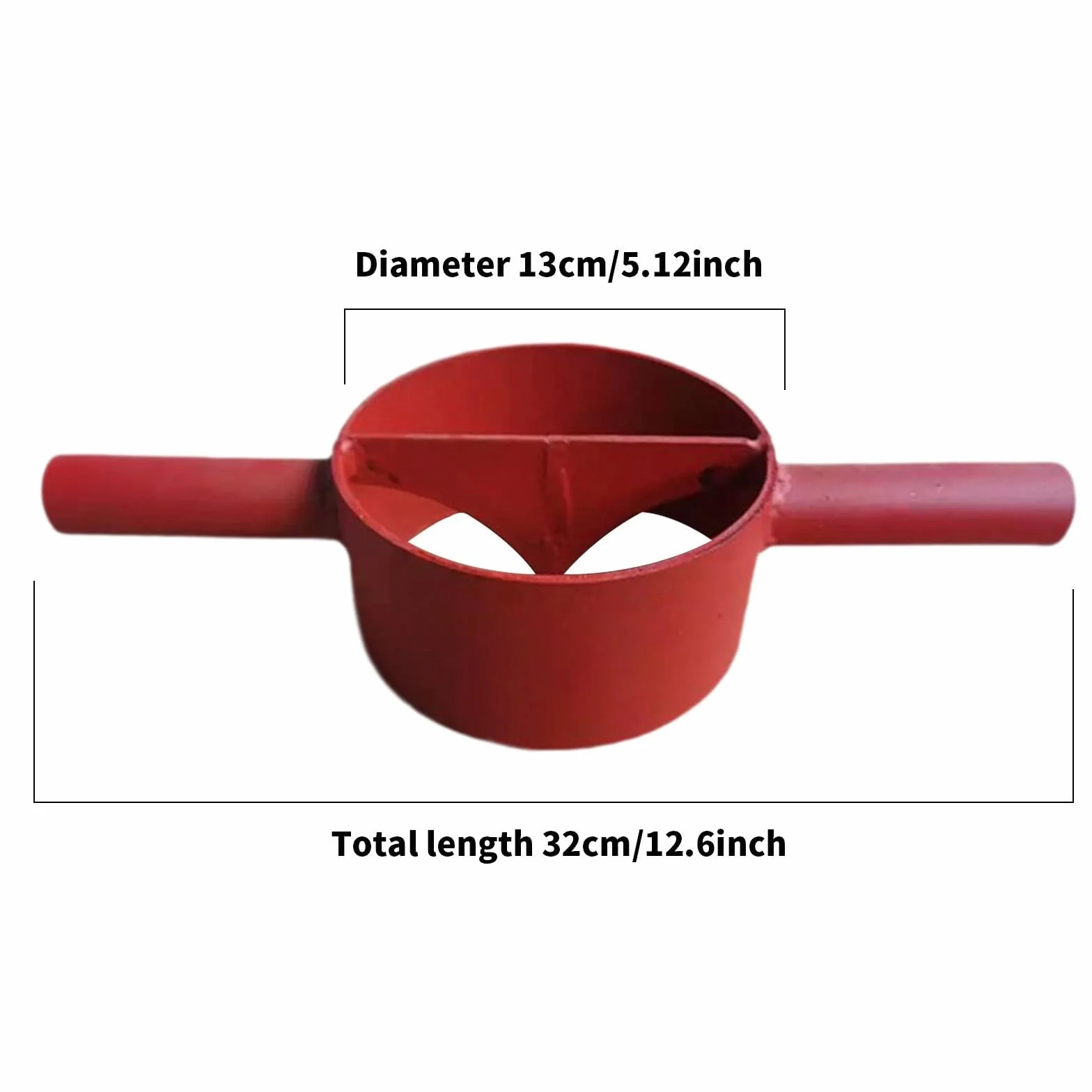 Machine à Diviser Bambou en Acier pour Utilisation Intensive, Outil de Fendage de Bambou, Machine à Séparateur Puissante et Robuste, Outil Compact pour Artisans et Camping