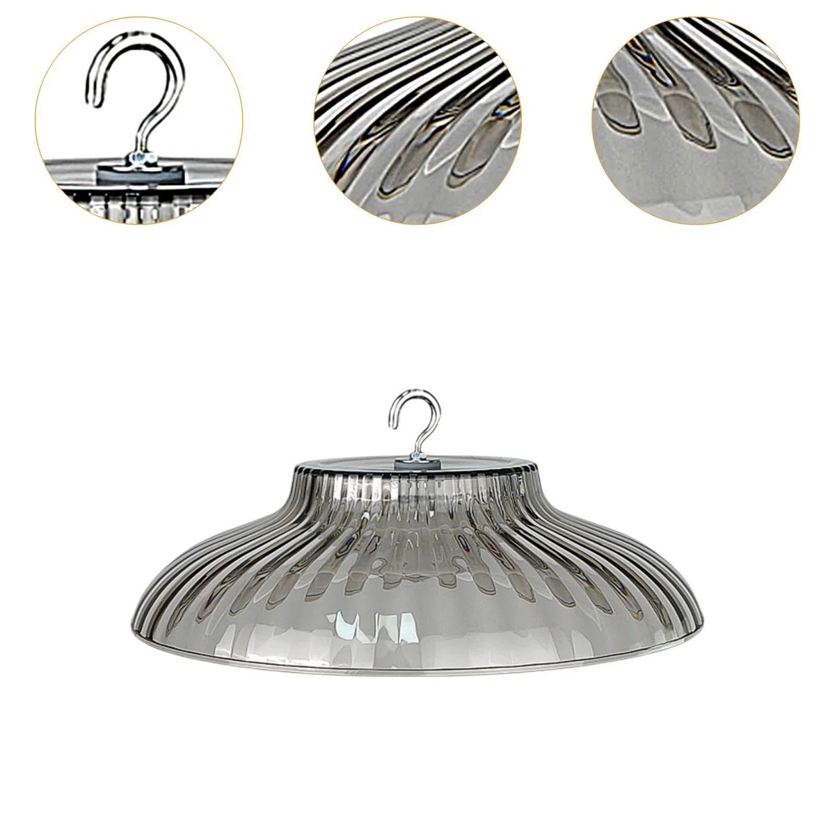 Couverture de Protection des Mangeoires à Oiseaux, Protection Contre Les intempéries pour Pluie Neige, pour Jardin, Patio, Mangeoires pour Les Oiseaux Suspendus, Gris