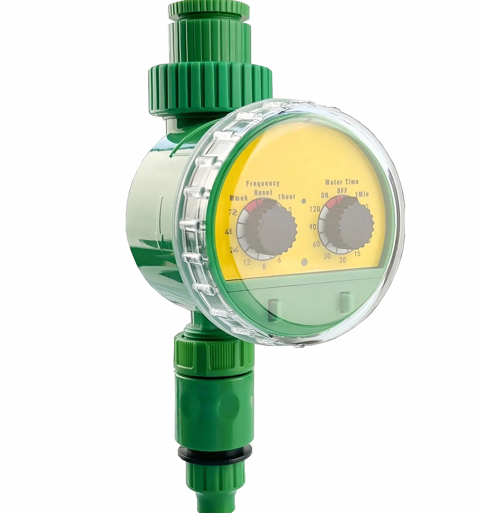 Programmateur d'Arrosage Automatique - Certifié CE, Couvercle Étanche IPX5 pour Jardin et Balcon, Installation sans Outil, Anti-Fuite, Idéal Vacances, Nécessite 2X Piles AA Alcalines