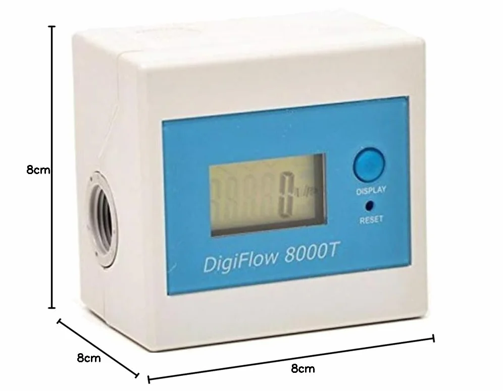 Filtri Acqua Italia Compteur numérique Dg Flow 8000T Everpure Temps/Litres
