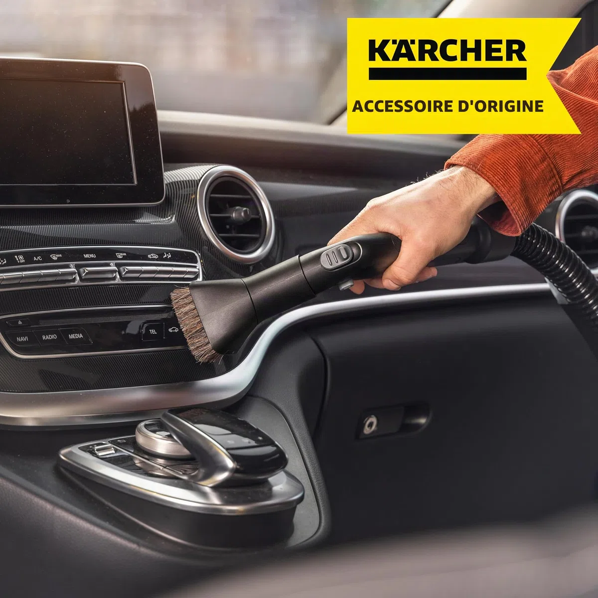 Karcher Kärcher 2.863-221.0 - Accessoires pour Aspirateur Multifonction(Brosse, Kärcher, WD 2 WD 3, Noir)