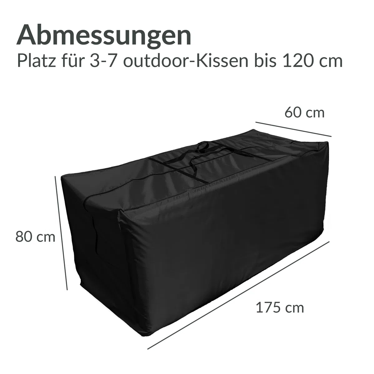 Chefarone XXL Garde Cuhio Housse de Protection Toit Imperméable Protection UV 175 x 60 x 80 cm