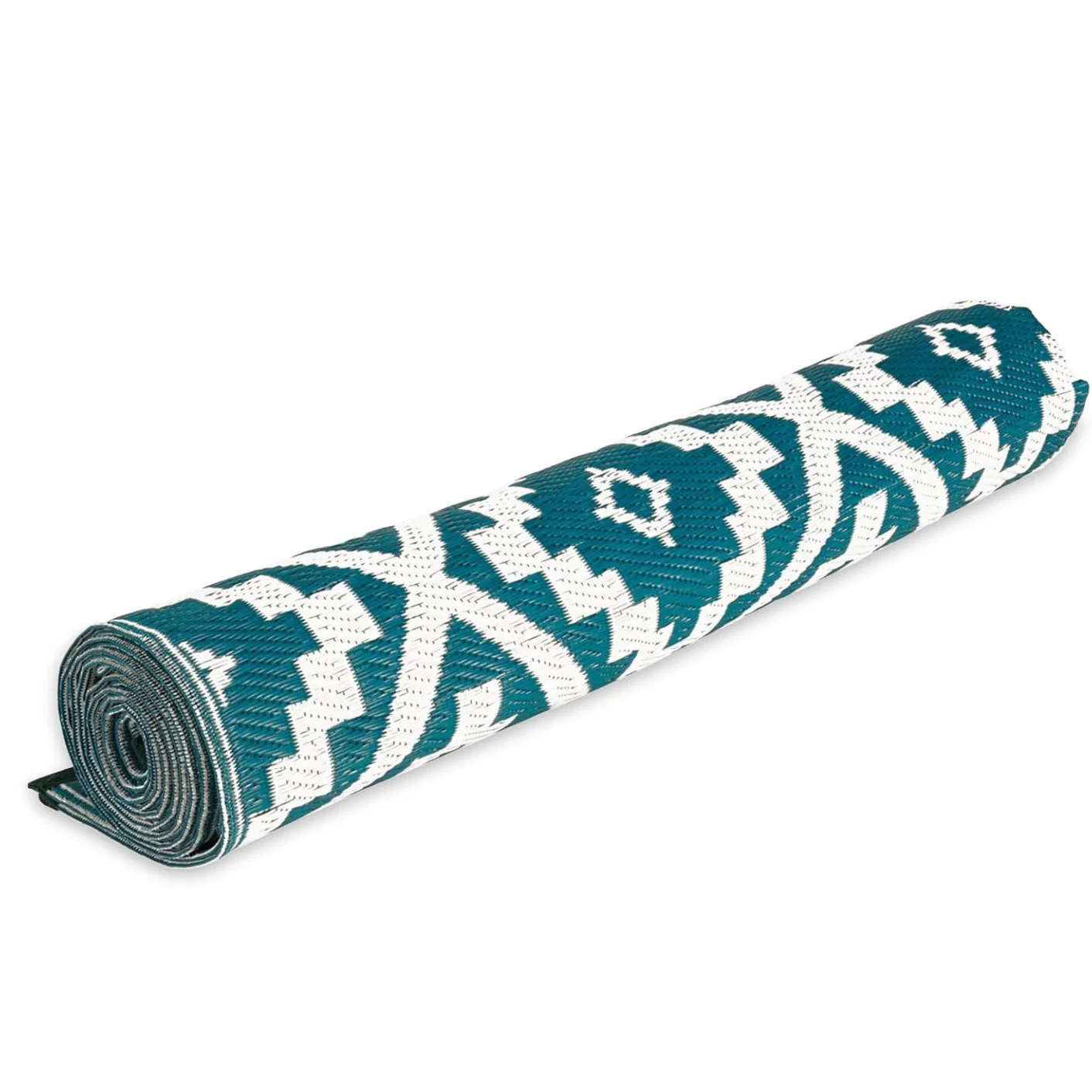 IDMarket - Tapis extérieur Bahamas Bleu Canard 180 x 280 CM
