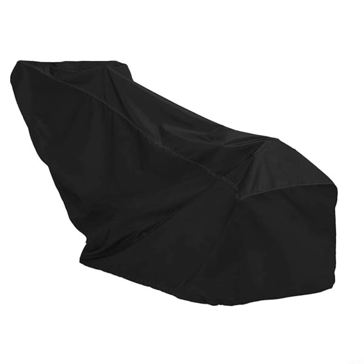 Bâche de protection pour motobineuse, tissu Oxford 210D, imperméable, résistante aux UV, à la poussière, avec cordon de serrage et sac de rangement, noir, 116 x 55 x 104 cm