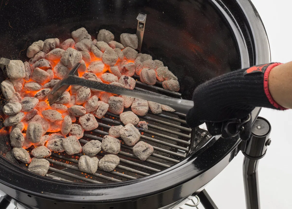 Weber Râteau à Charbon/pour répartir Les braises Chaudes dans Le Barbecue – Argent (7649)
