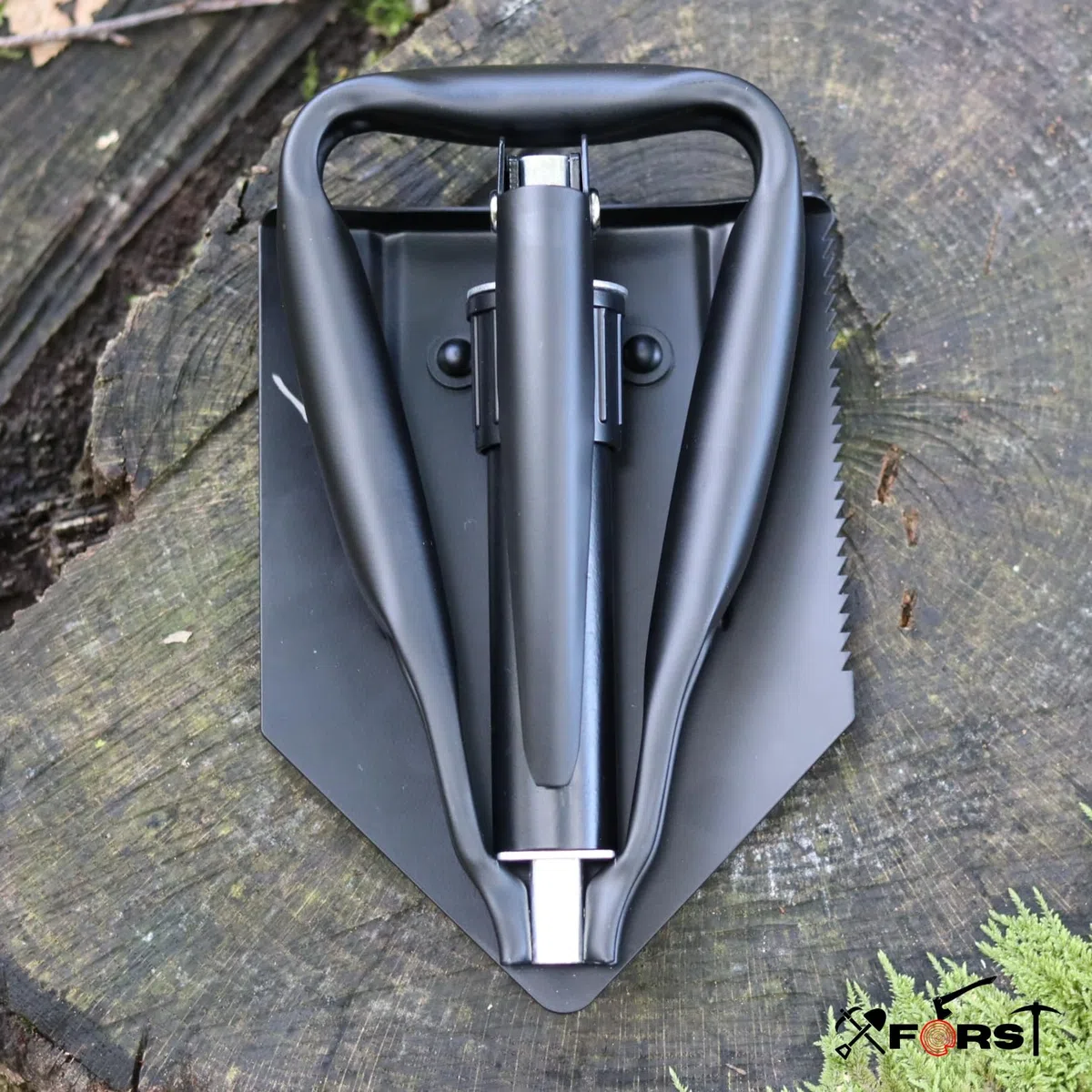 Set Xforst : Pelle Pliante KS1 & Mini Pioche PF400 – Kit Indispensable pour Jardinage, Camping et Survie