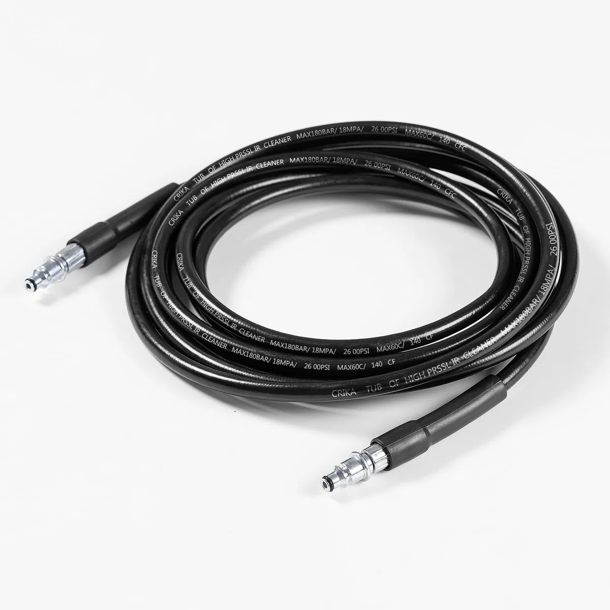 YUET 5M Tuyau à Haute Pression Flexible avec Raccord Connecteur Rapide de Nettoyeur Haute Pression pour Bosch AQT Aquatak Accessoire Tuyau de Rechange de Nettoyage d'eau