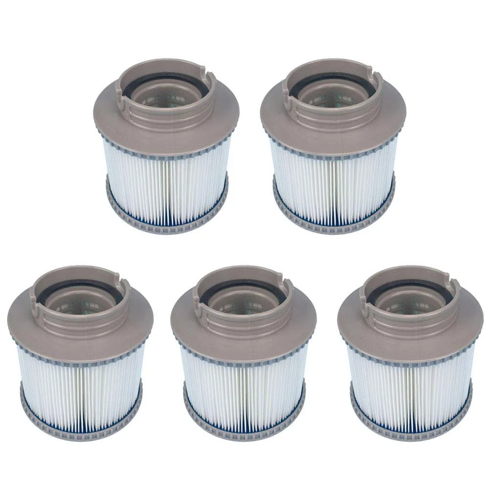 WuYan Lot de 5 filtres de rechange pour MSpa FD2089, cartouche de filtre pour pompe - compatible avec les piscines hors sol et les spas