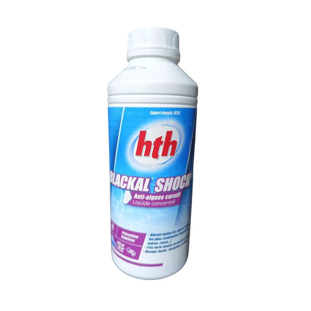 Hth - Anti-Algues choc Blackal Shock 1 L