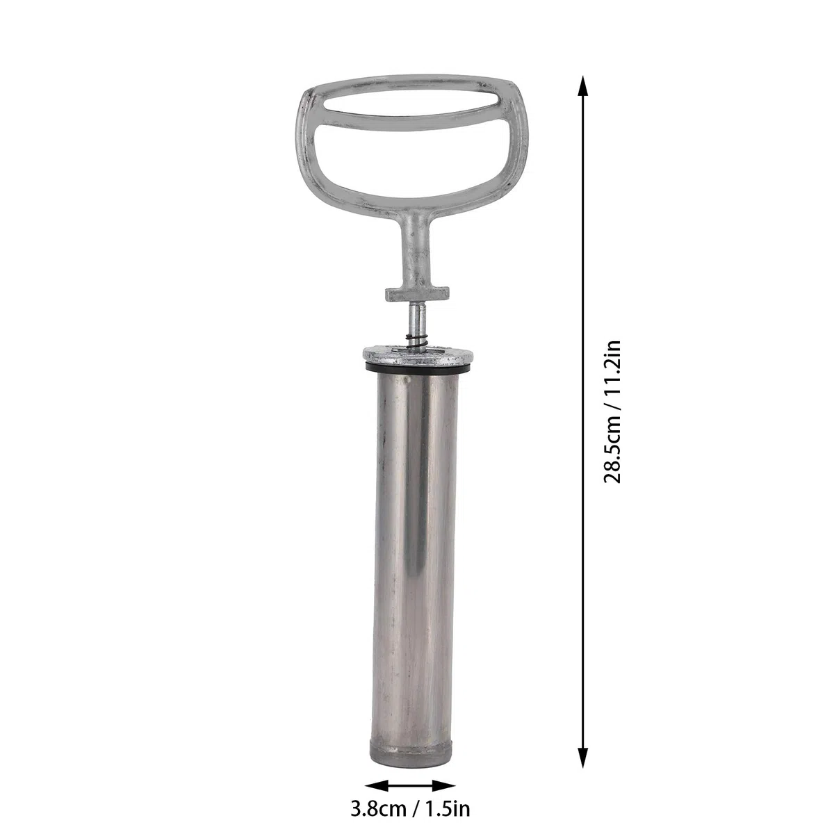 Pompe à main en acier inoxydable pour pulvérisateur de 4 L - Pompage facile et durable