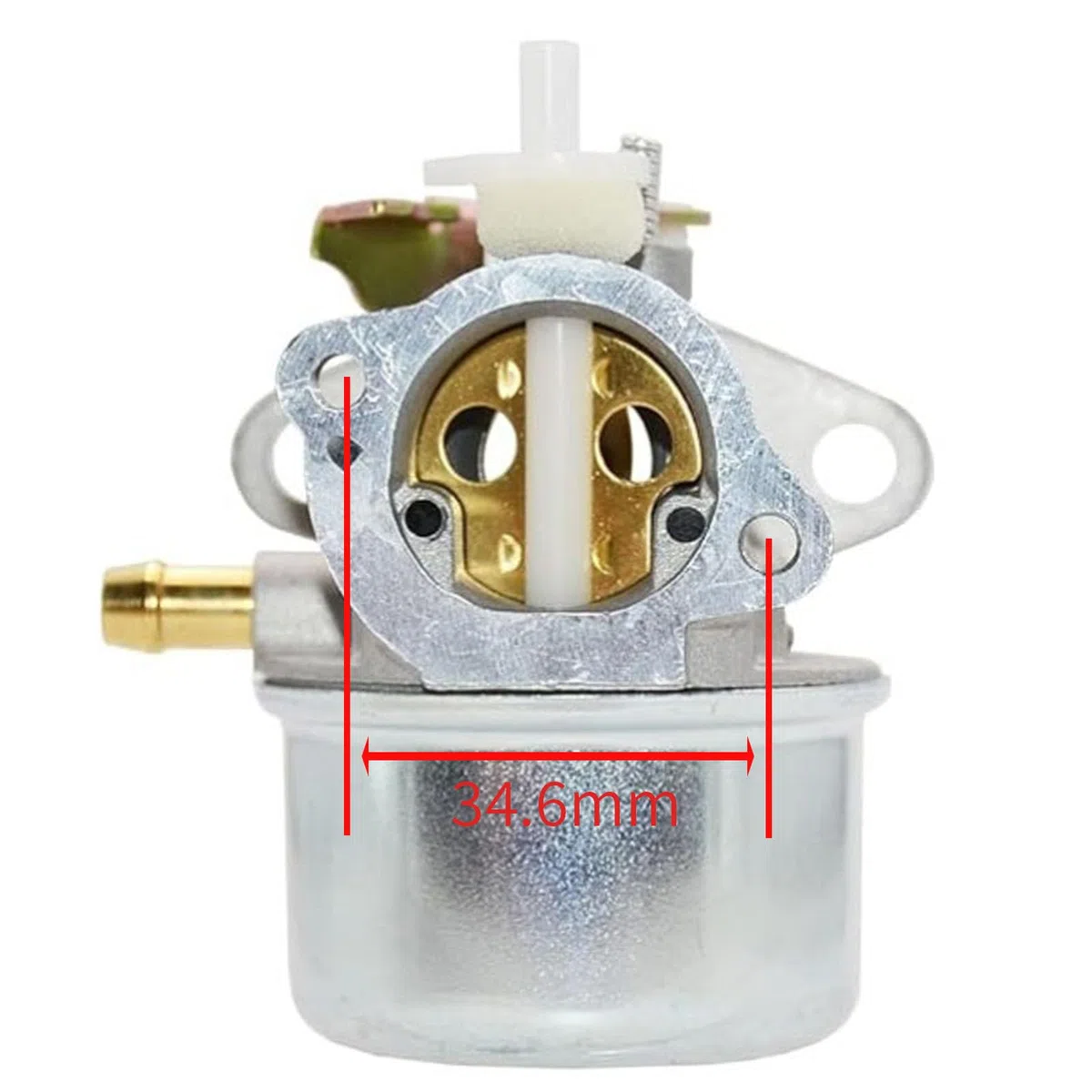 Compatible avec le carburateur 214570 pour Briggs et Stratton Nikki 214661 499059 497586 792253 sur nettoyeur haute pression Craftsman 5hp 6hp 6,5hp 6,7hp