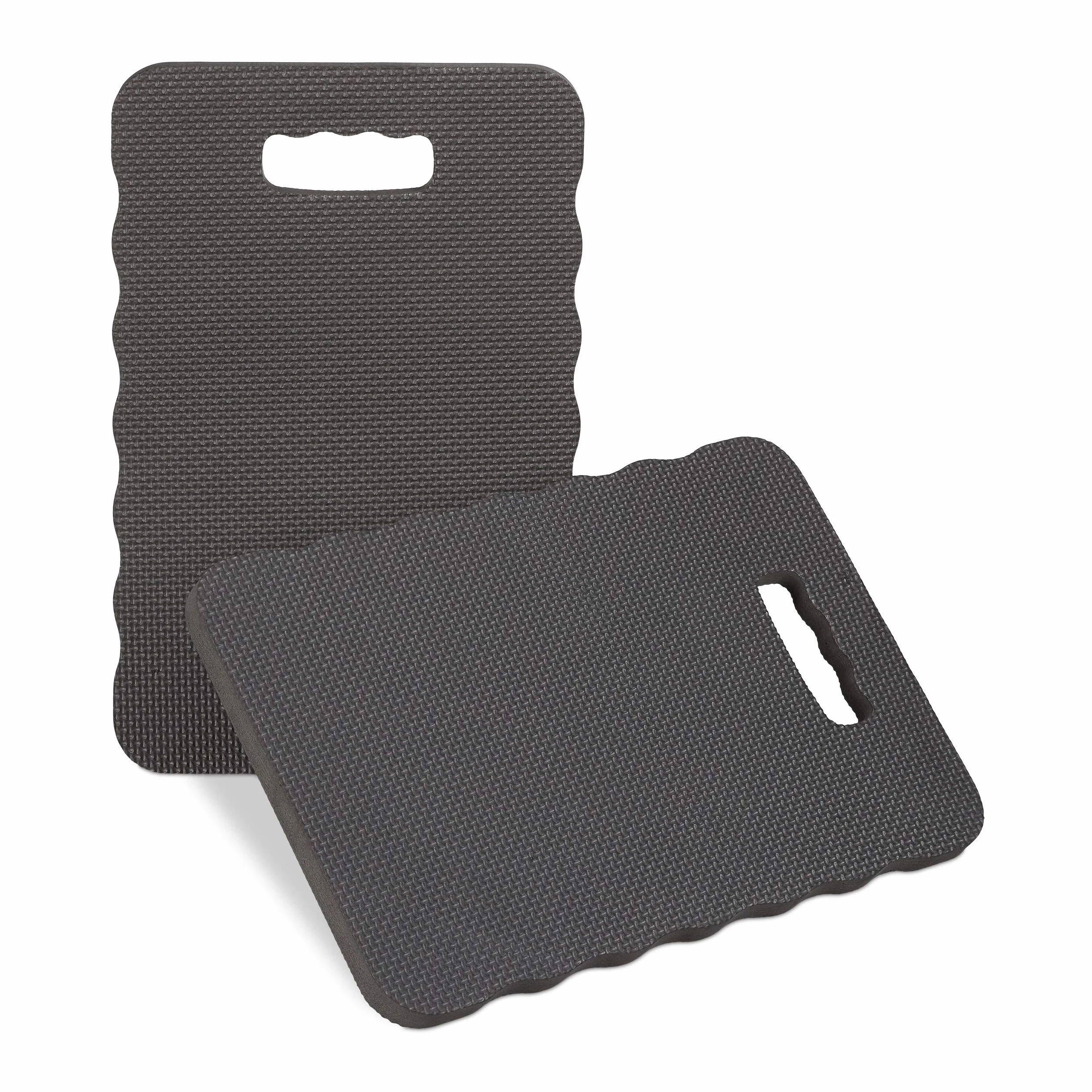 Relaxdays Planche Genoux Jeu de 2, pour Travail dans Le Jardin; Atelier, Maison, Tapis de Protection; lxP 40 x26 Noir