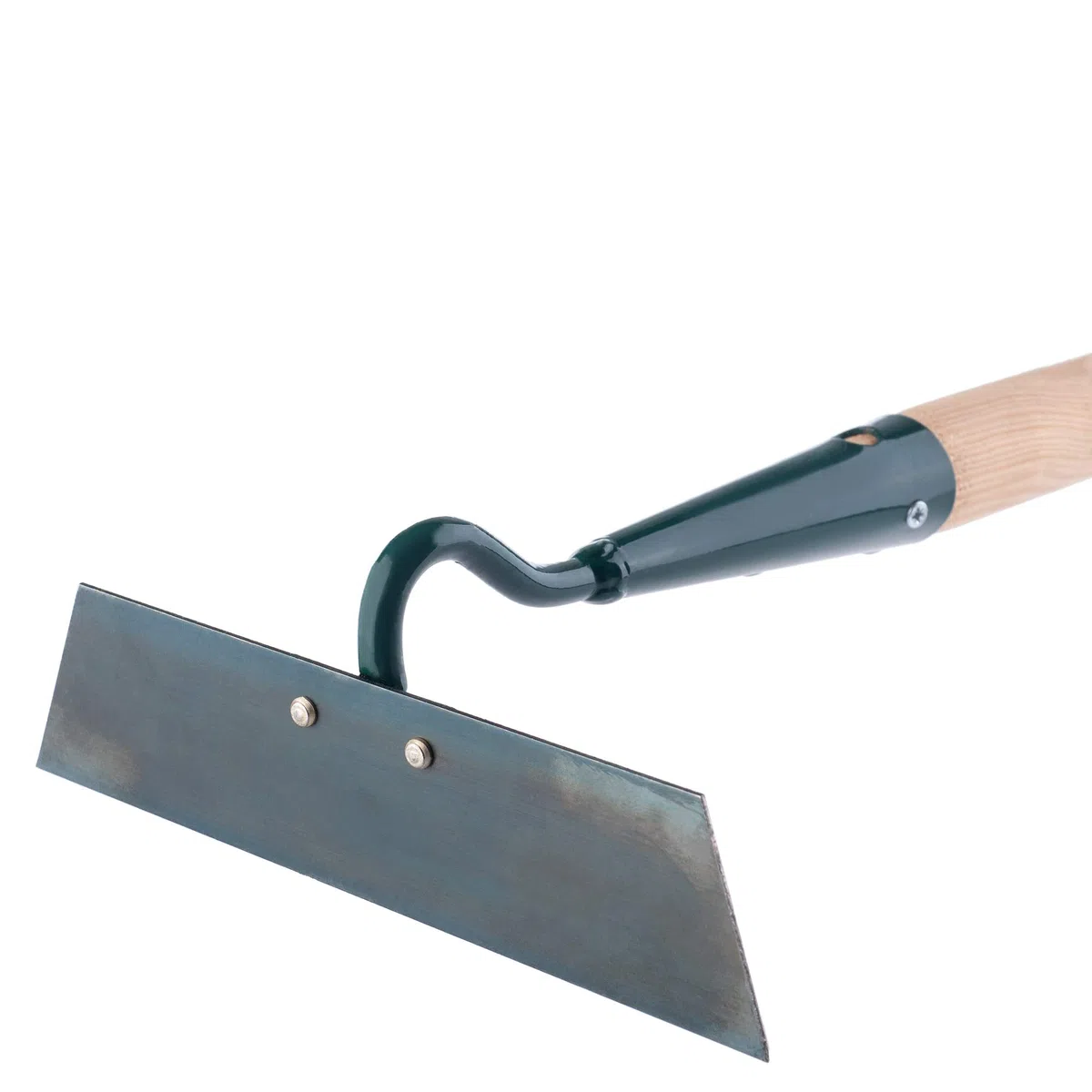 KADAX Houe Serfouette de Jardin pour Aérer et Désherber Le Sol pour Jardin Feuille en Métal Accessoire de Jardin Herbeuse pour Enlever les mauvaises herbes Cultivateur (Largeur de Travail 18cm, avec