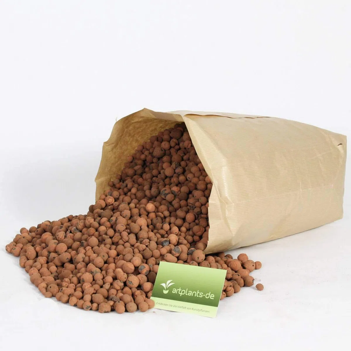 artplants.de Billes d'argile, Brun, 10 litres - Argile expansé - Billes de Terre Cuite