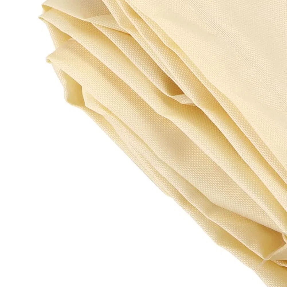 Housse de Auvent Jardin Protection, BâChe Sac de Rangement 420D Oxford Contre Les UV Anti-poussière étanche Contre la Neige et la Pluie en Hiver, Pour Canopy Shelter De Terrasse Meubles (3.5M Beige)