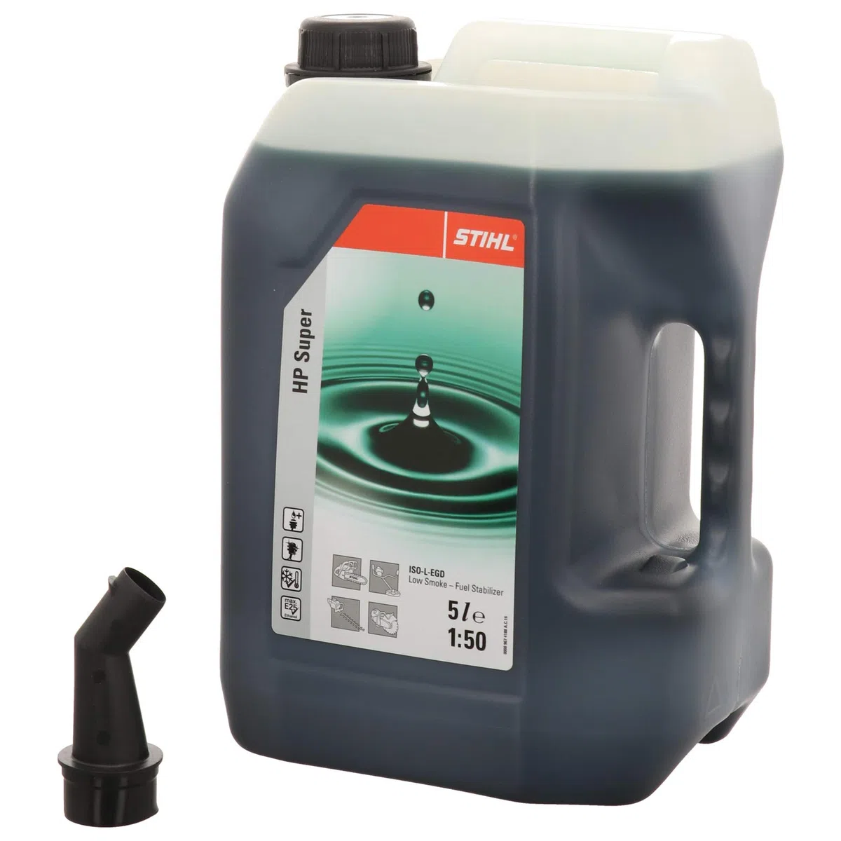 Stihl Huile 2 temps HP Super d'origine 0781 319 8055-5 l