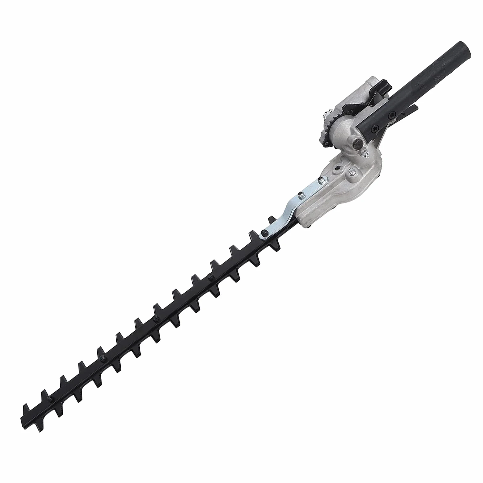 TOPINCN Taille-Haie Pièces de Rechange Attachement Haute Branche Cisailles Backpacker Accessoires Tête de Haie en Manganèse pour Alliage D'aluminium 26 Mm