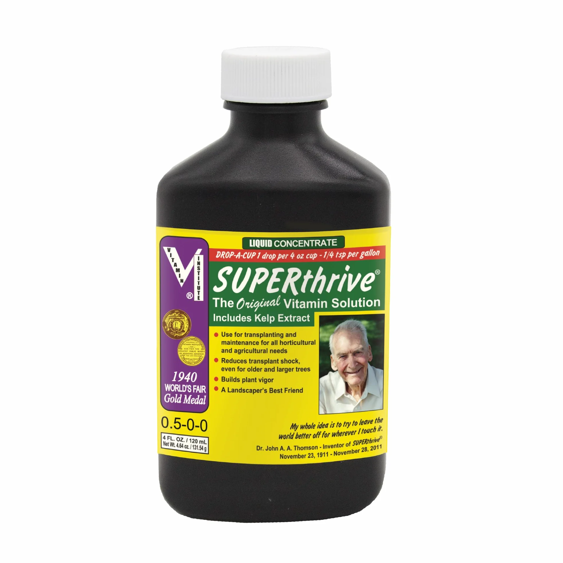 SuperThrive 06-260-020 Supplément alimentaire végétal, 4 ounce