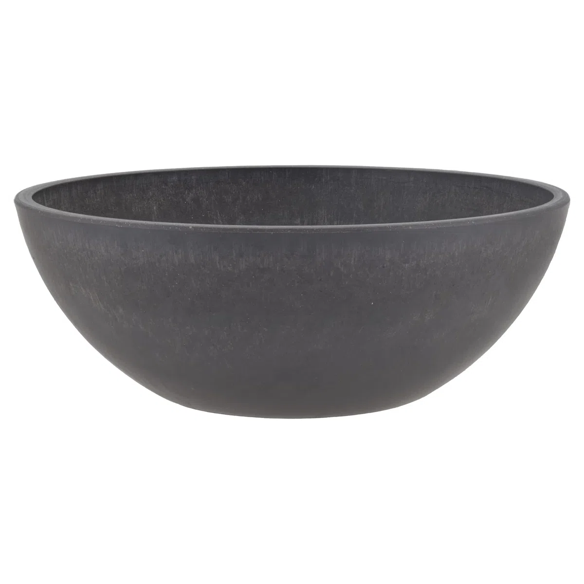 PSW Arcadia M30DC Bol de Jardin, 30,5 x 11,4 cm, Anthracite foncé
