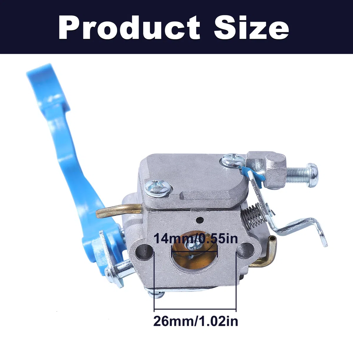 Kit de filtre à carburant de réglage de carburateur Gubeter, pour souffleur de feuilles Husqvarna 125B 125Bx 125Bvx, pour Zama C1Q-W37
