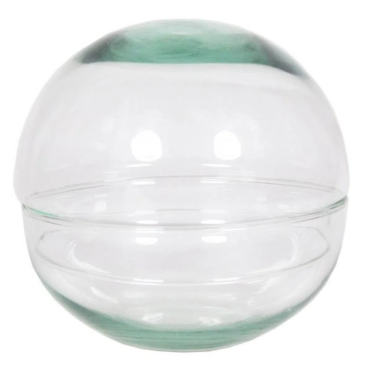 innaGLAS Terrarium sphérique Bryson, Transparent, 12 cm, Ø 12 cm | en Verre - Terrarium pour Plantes succulentes