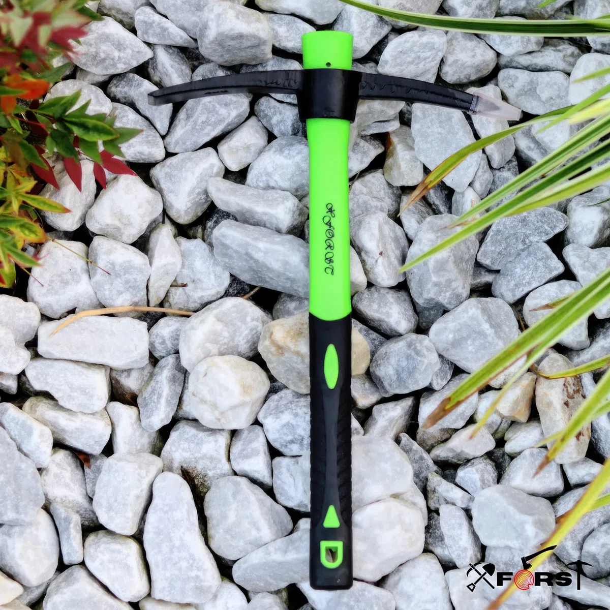 Set Xforst : Pelle Pliante KS1 & Mini Pioche PF400 – Kit Indispensable pour Jardinage, Camping et Survie