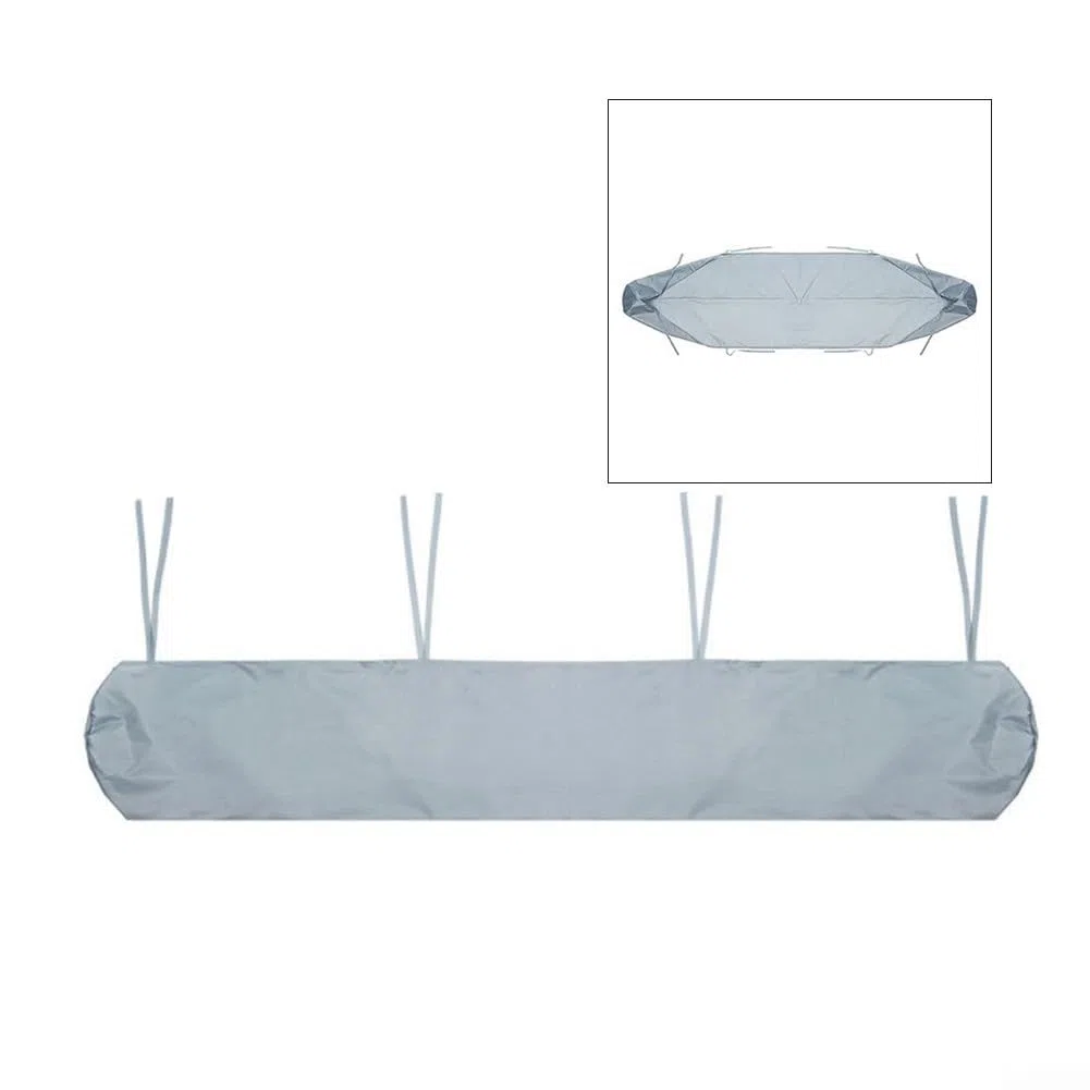 Auvent de protection pour terrasse, auvent de terrasse extérieur imperméable pour jardin pour abri solaire (4 m)