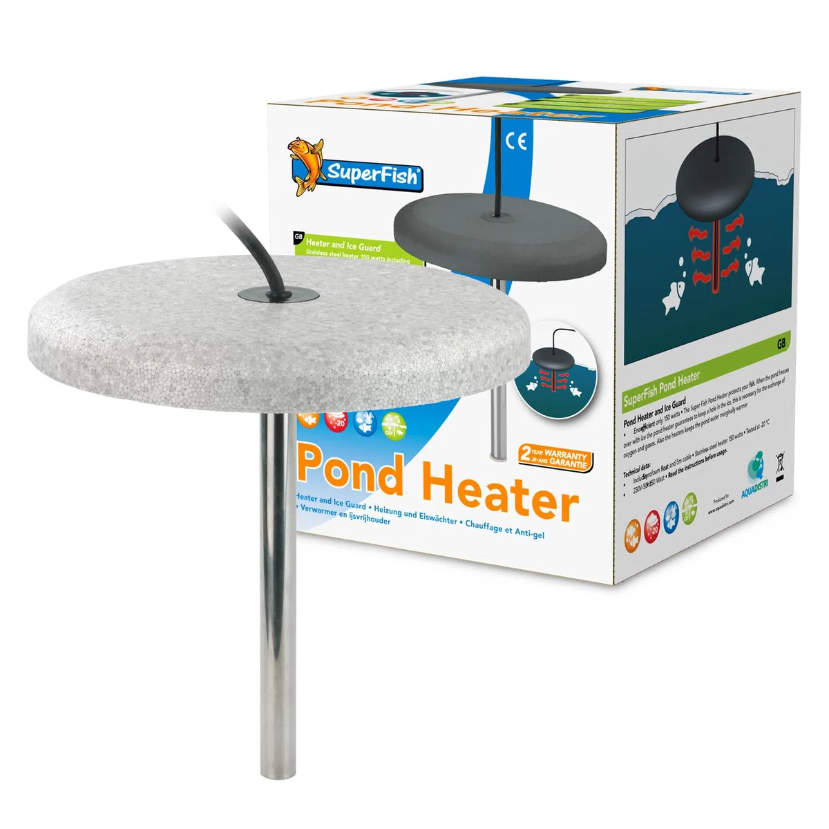 Superfish Chauffage pour étang 150 W