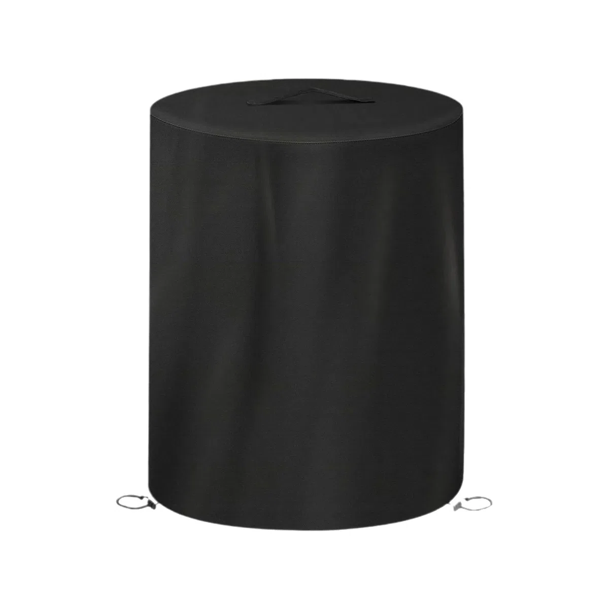 Housse de protection pour brasero 62x80 cm - Housse ronde en tissu Oxford avec cordon de serrage et fermeture sécurisée, protection anti-poussière pour cour, jardin, pelouse