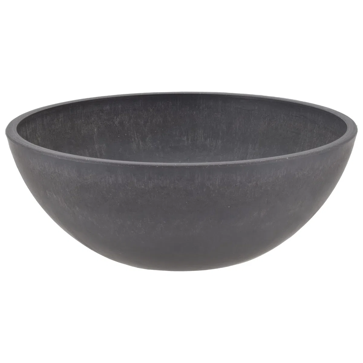 PSW Arcadia M30DC Bol de Jardin, 30,5 x 11,4 cm, Anthracite foncé