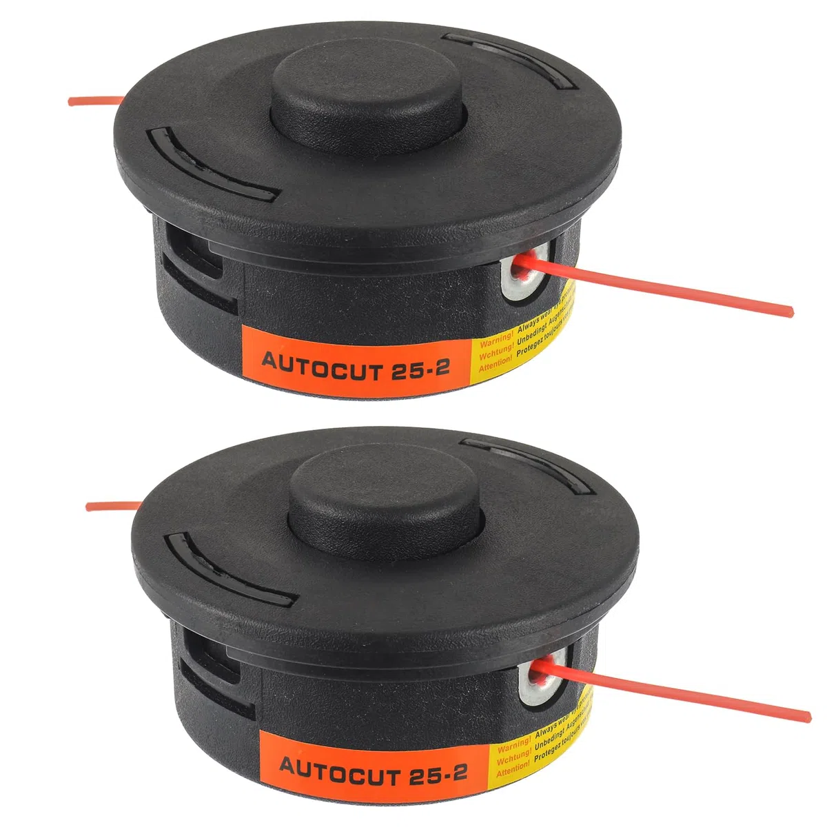 Tête Faucheuse pour Stihl Auto Cut 25-2, M10 x 1.0 pour Stihl FS55 FS55R FS85 FS90 FS100 FS120 FS130 Débroussailleuse FS KM Series 40027102108 (2 pièces)