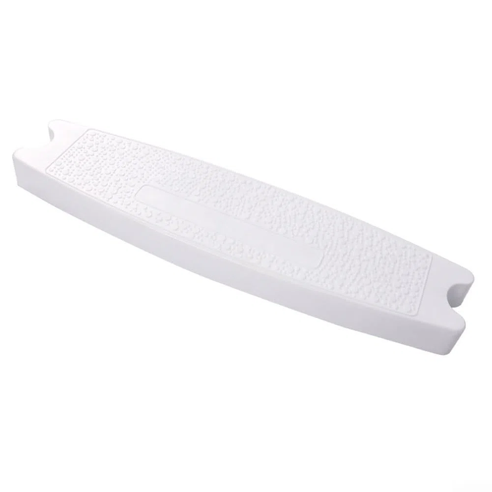 Échelle de rechange en acier inoxydable pour piscine, 49,8 x 8,6 x 4,1 cm, blanc, plastique ABS, 462 g, 4 cm, 1 marche, échelle de rechange pour piscine