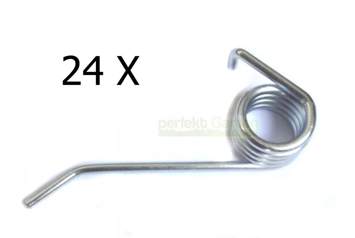perfektGarten Lot de 24 ressorts compatibles avec les rouleaux de scarificateur Feider FST 200 Pro