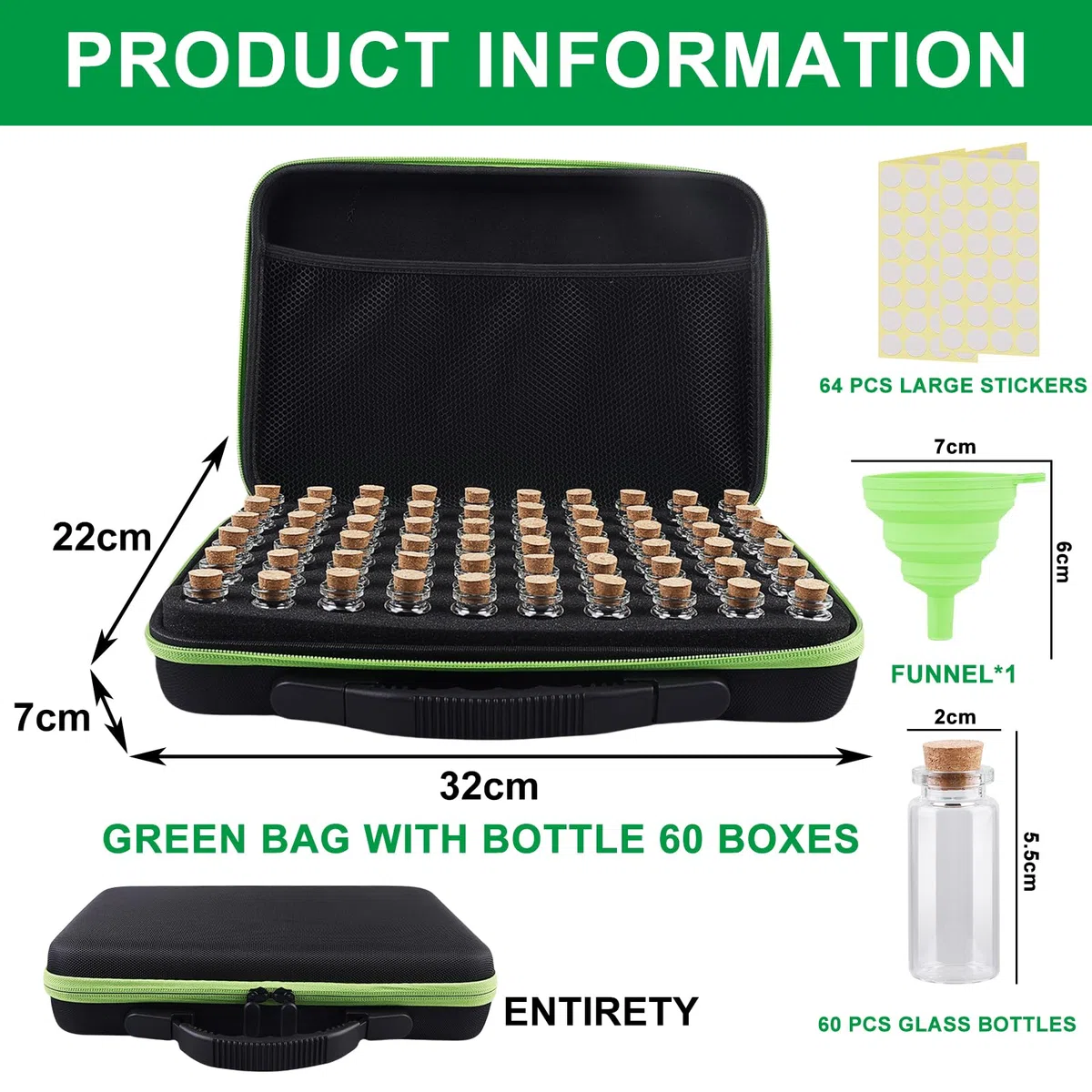 60 Grilles Boite À Graines, Boîte De Rangement De Graines, Boîte De Stockage De Graines Rangement Graine Potager Organisateur De Semences avec Entonnoir Autocollants Bouteilles pour Les Graines, DIY