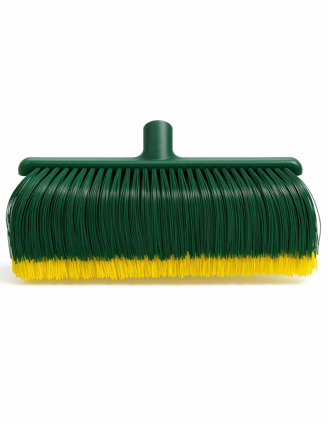 Brosse pour gazon artificiel avec manche extensible - Balai pour balayage gazon et feuilles - Outil de nettoyage de jardin (brosse + poignée)
