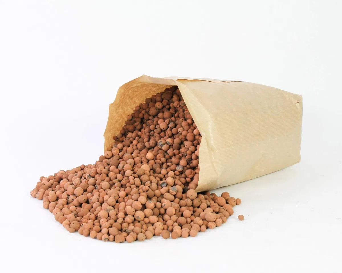 artplants.de Billes d'argile, Brun, 10 litres - Argile expansé - Billes de Terre Cuite