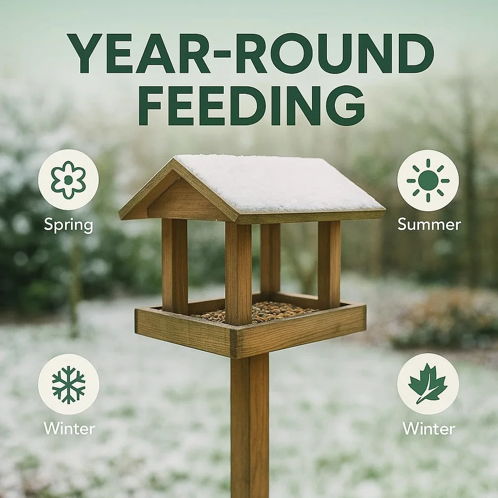 GiDeli Nourriture pour oiseaux sauvages toute l'année - 15 kg - Composition de qualité supérieure