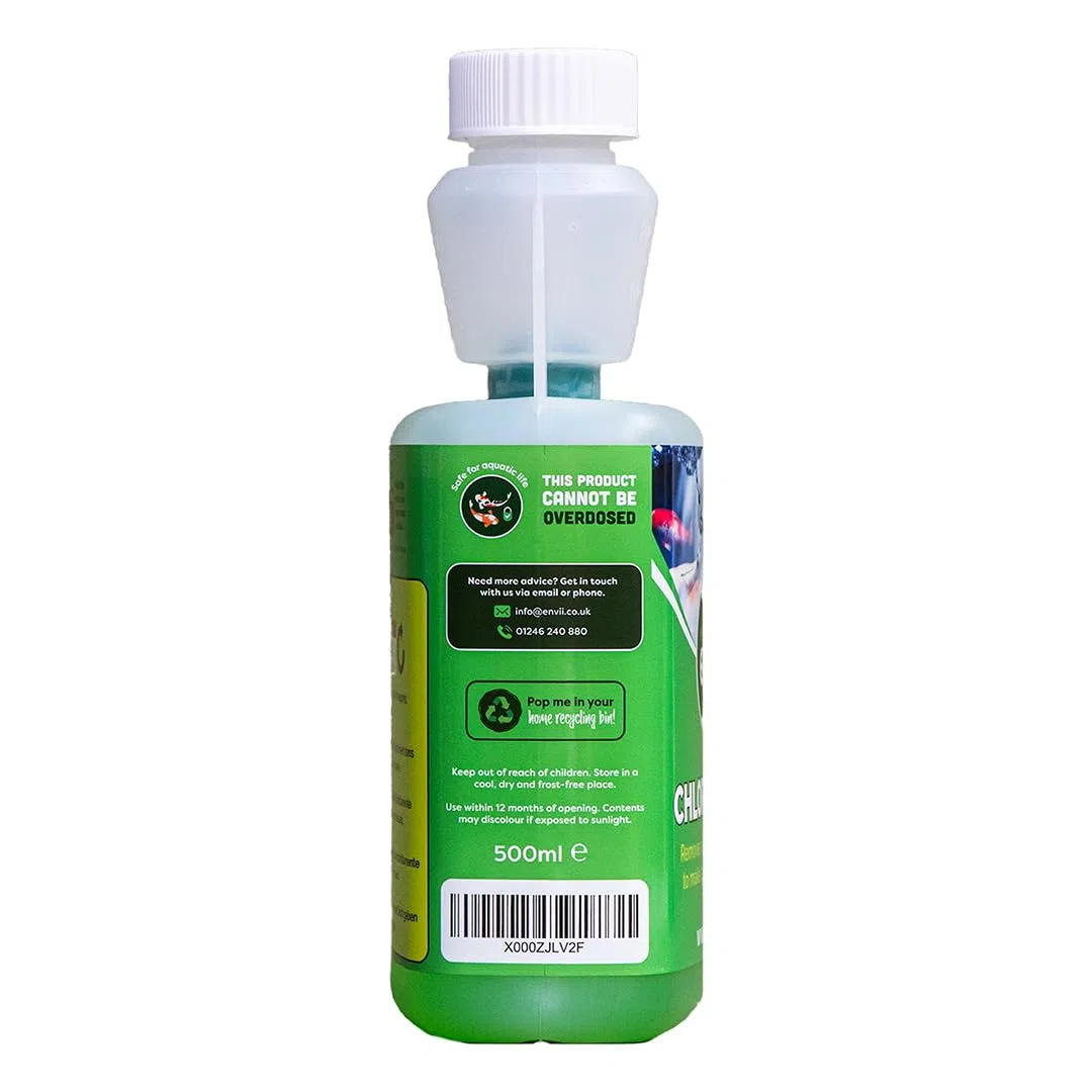 Envii Chlorine Klear - Déchlorateur d'eau de Bassin - Conditionneur d'eau Bassin - Dissolvant de Chlore - Traite 12 500L