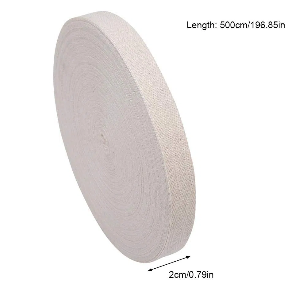 Modelage Bonsai Arbre Bande Bandage, Arbre de ceinture reliure Wrap Tape Cotton robuste respirant bandage greffage Bonsai arbres fruitiers en pot paysage outil de jardin(2 cm-Blanc)