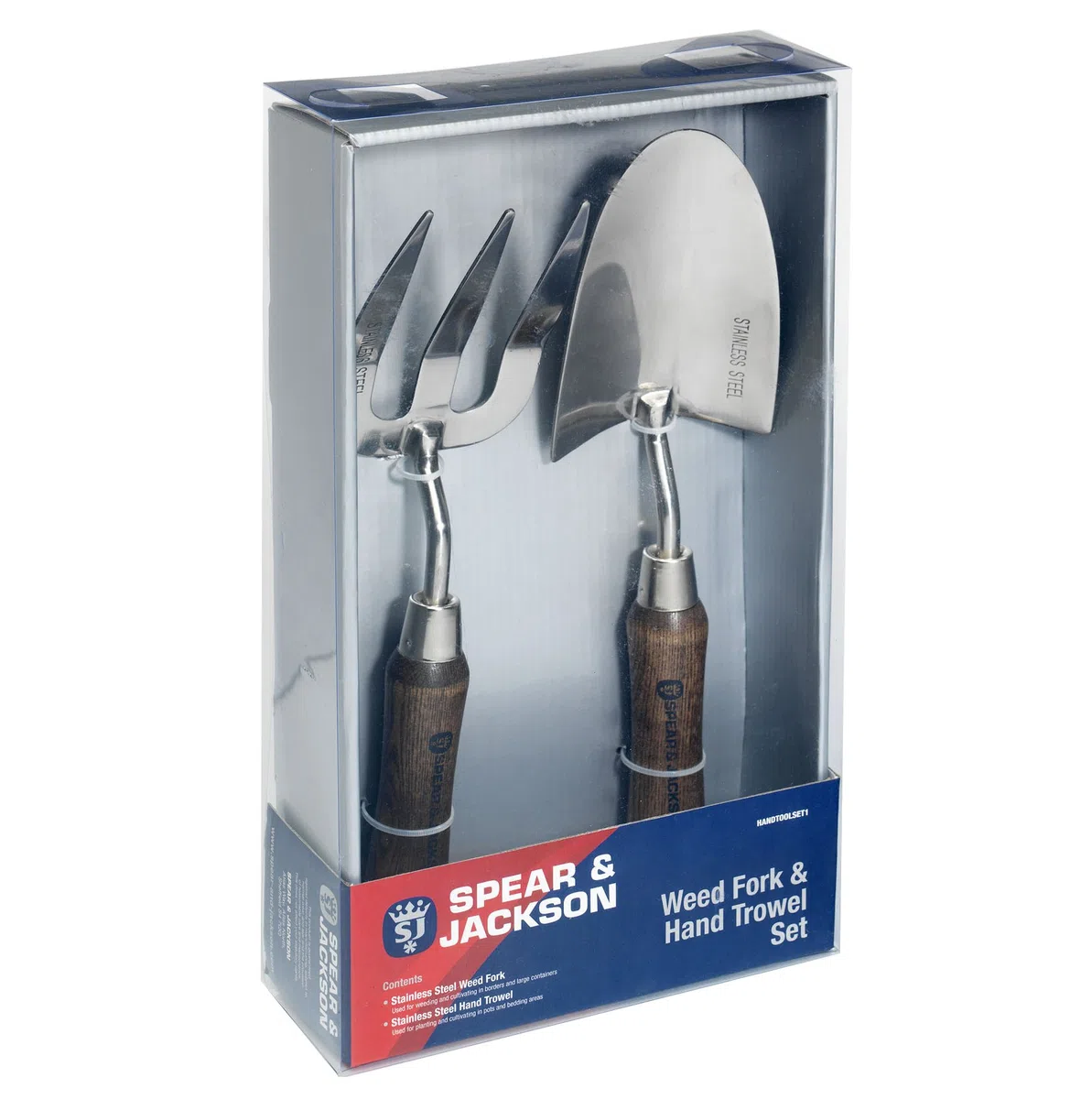 Spear & Jackson HANDTOOLSET1 Set de houe et fourche en acier inoxydable