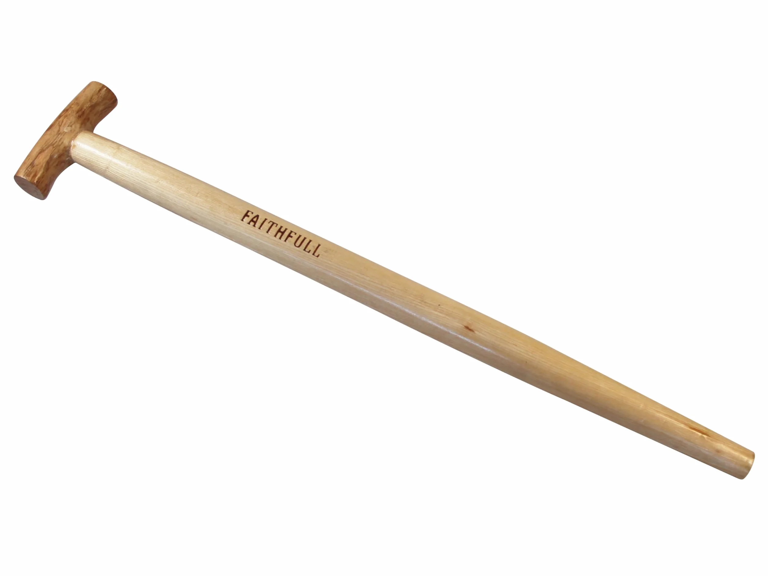 Faithfull Manche en frêne pour pelle/bêche/fourche Droit Poignée en T 71 cm (Import Grande Bretagne)