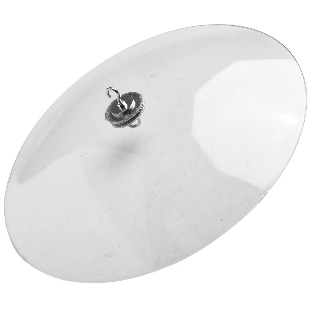 Mangeoires à oiseaux sauvages en plastique transparent pour déflecteur d'écureuil et protection contre les intempéries, 33 cm de diamètre