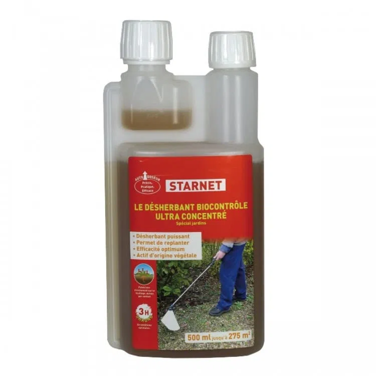 Start Jardin | Désherbant concentré BIOCONTRÔLE autodoseur 0,5L | DBIO500