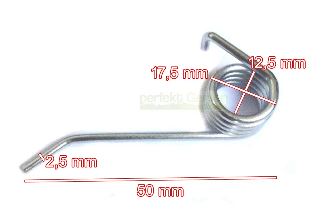 perfektGarten Lot de 24 ressorts compatibles avec les rouleaux de scarificateur Feider FST 200 Pro