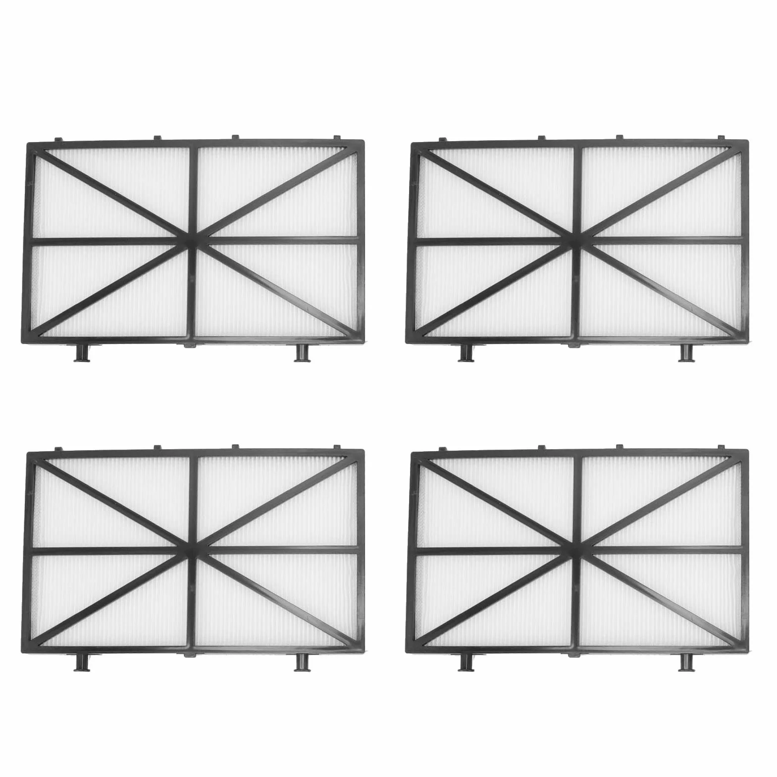 Filtres de Robot de Piscine, 4pcs Filtre Robot Dolphin M400/M500, Cartouches de Filtre à Ressort, filtres Ultra-Fins compatibles avec Dolphin Nautilus CC Plus, pour Nettoyeur de Piscine plissée