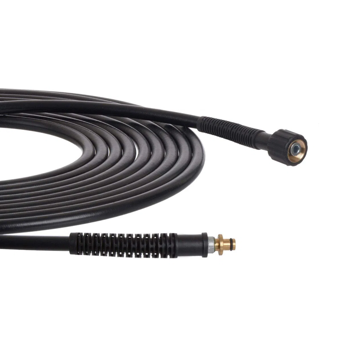TECHKAR Tuyau d'Extension pour Nettoyeur Haute Pression - Tuyau de Rechange de 10 m - Ancien Modèle Adaptateur M22x10 mm - 200 Bar - Accessoires pour Karcher K2 K3 K4 K5 K6 K7 Home Series
