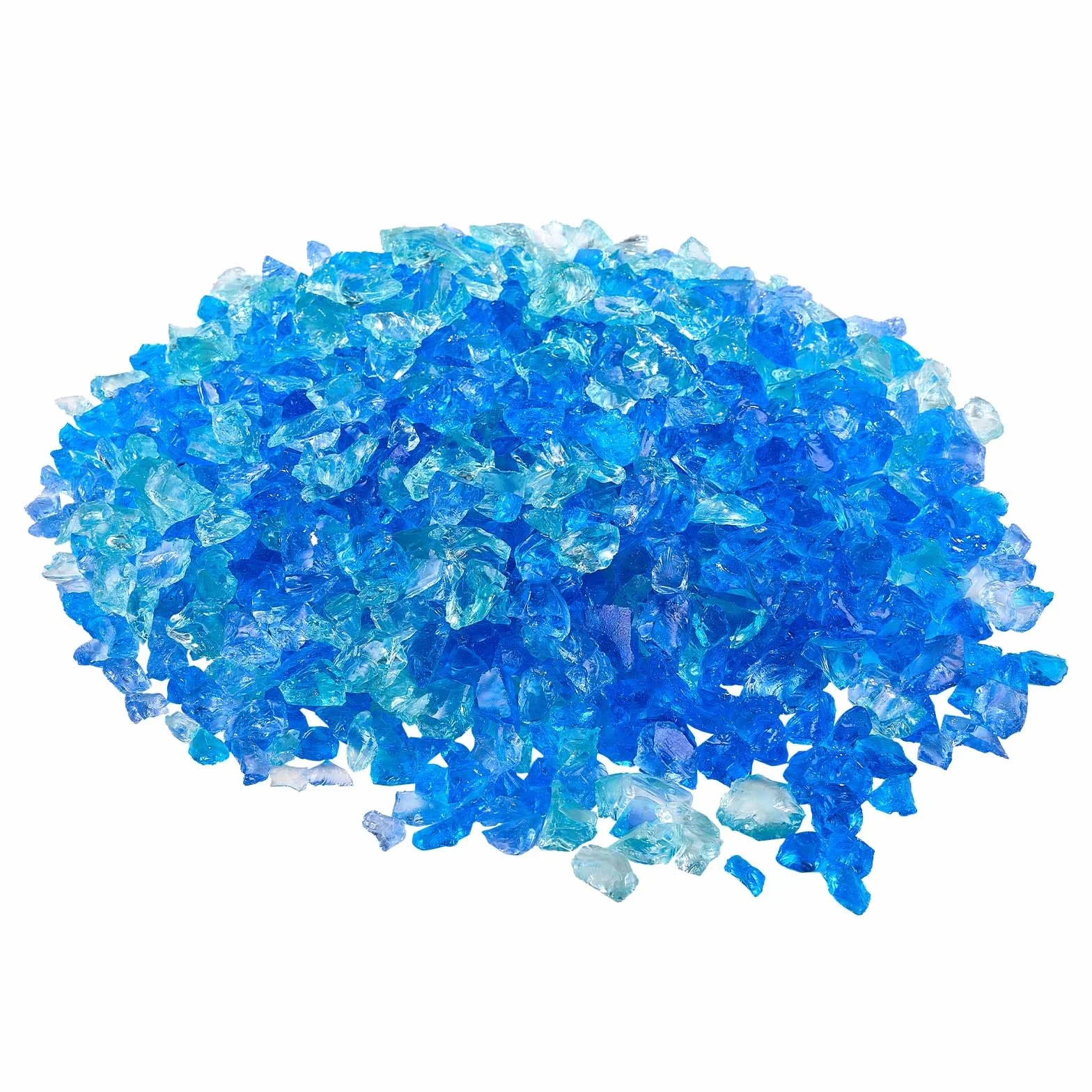 VEVOR Verre de Feu pour Braséro, 4,5 kg, Pierres en Verre pour Foyer à Gaz, 19,05 mm, sans Fumée, Pierres Décoratives pour Cheminée à Gaz, Intérieur et Extérieur, Bleu Aqua, Bleu Caraïbes, Vert Aqua