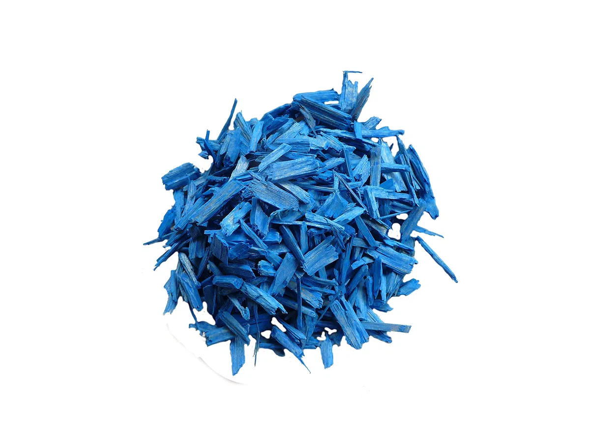 Copeaux de Bois paillage Deco Bleu Azur en 10L
