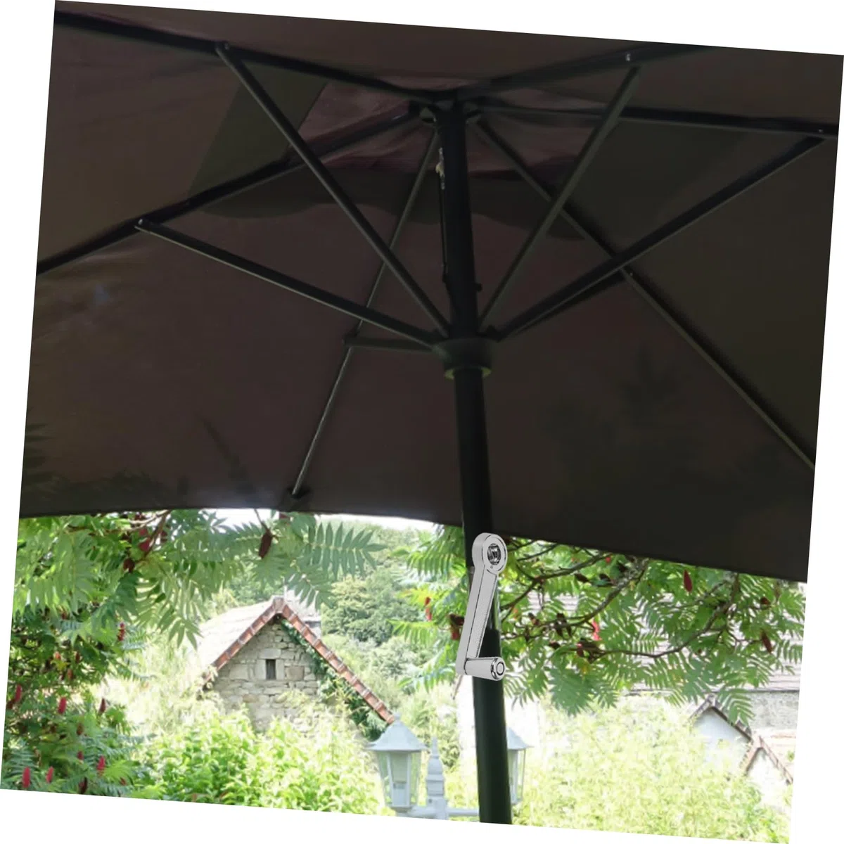 YARNOW Ondulation Du Parapluie Poignée Rotative De Remplacement Pour Parapluie Manivelle De Remplaçable Poignées Rotatives De Uv Un Raccord Plastique